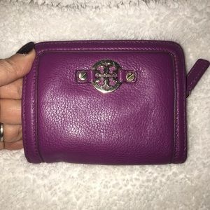 Authentic Tory Burch credit card and coin wallet